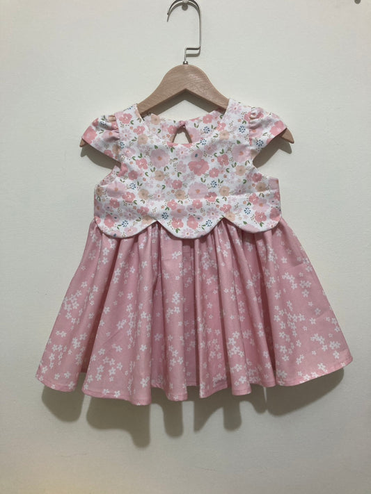 粉櫻夢語 純手工女幼童裝 24M